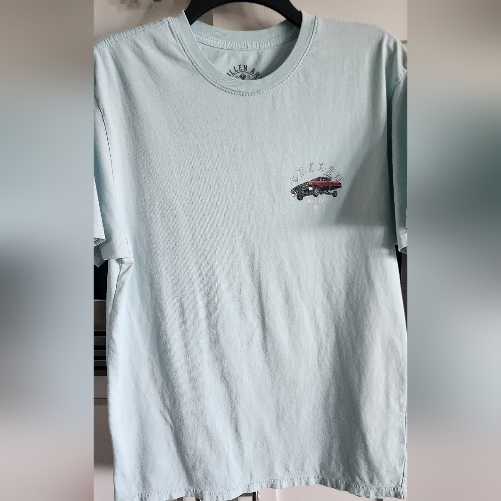 Sullen Art MENS Light Blue Graphic Tee